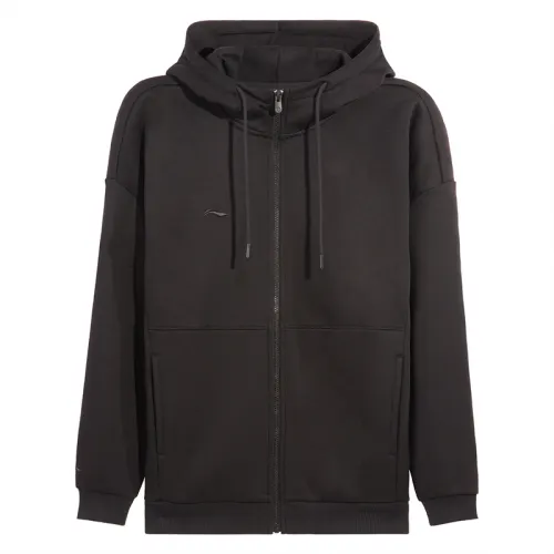 Li Ning Sweatshirts Women's Black Crew Neck Moderate
