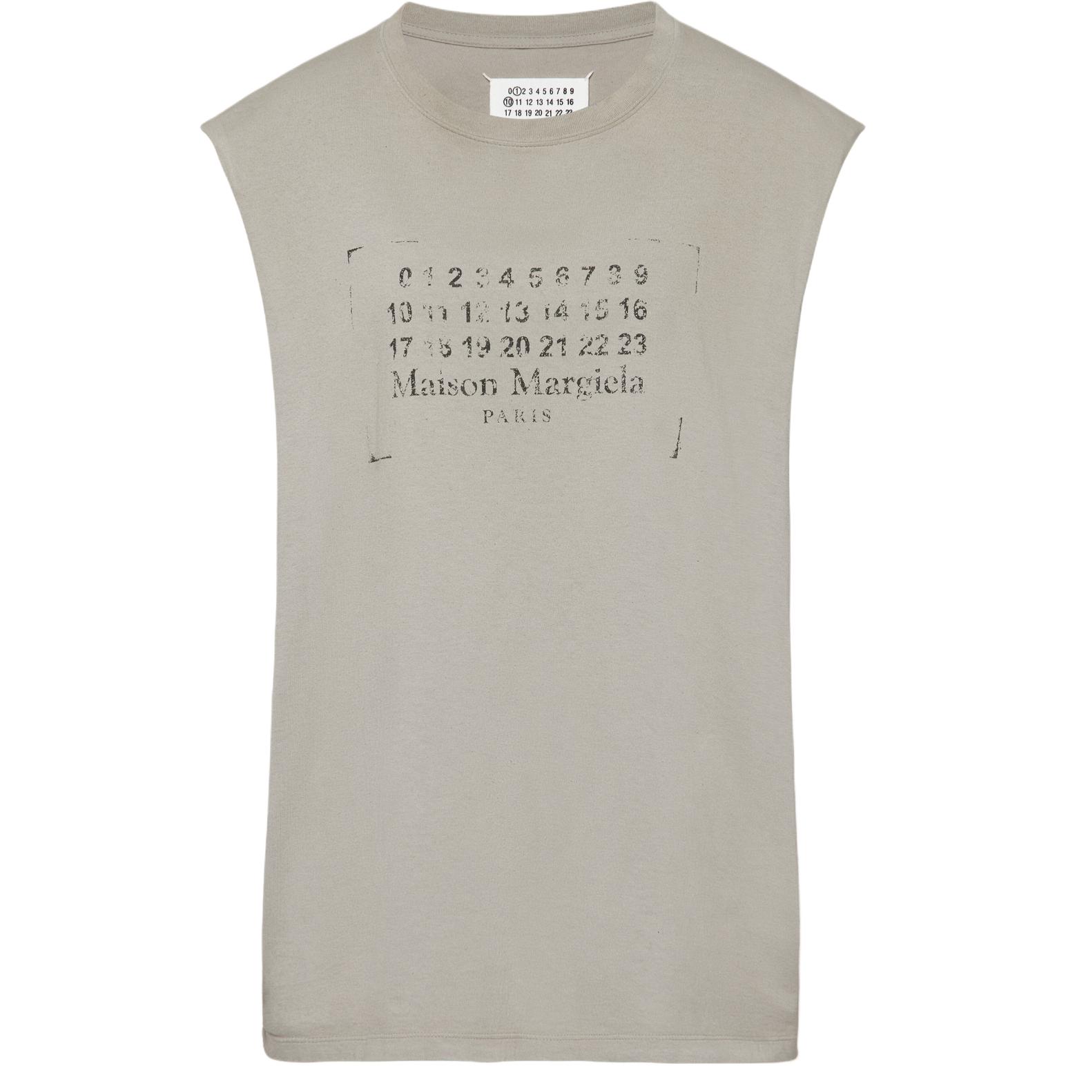 Женская майка Maison Maison Margiela (серый)