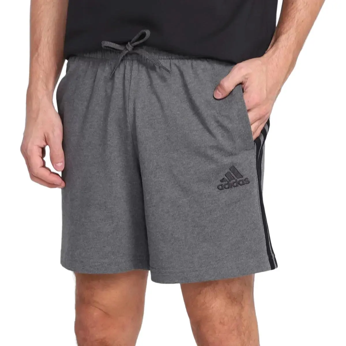 Adidas Casual Shorts Men's Charcoal Gray