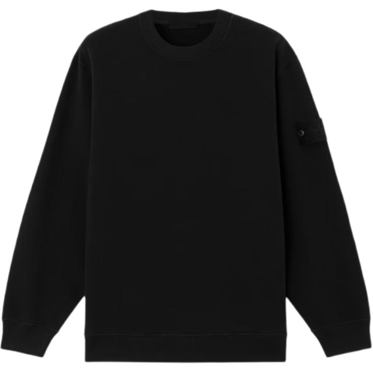 Мужское худи STONE STONE ISLAND Ghost (черное)