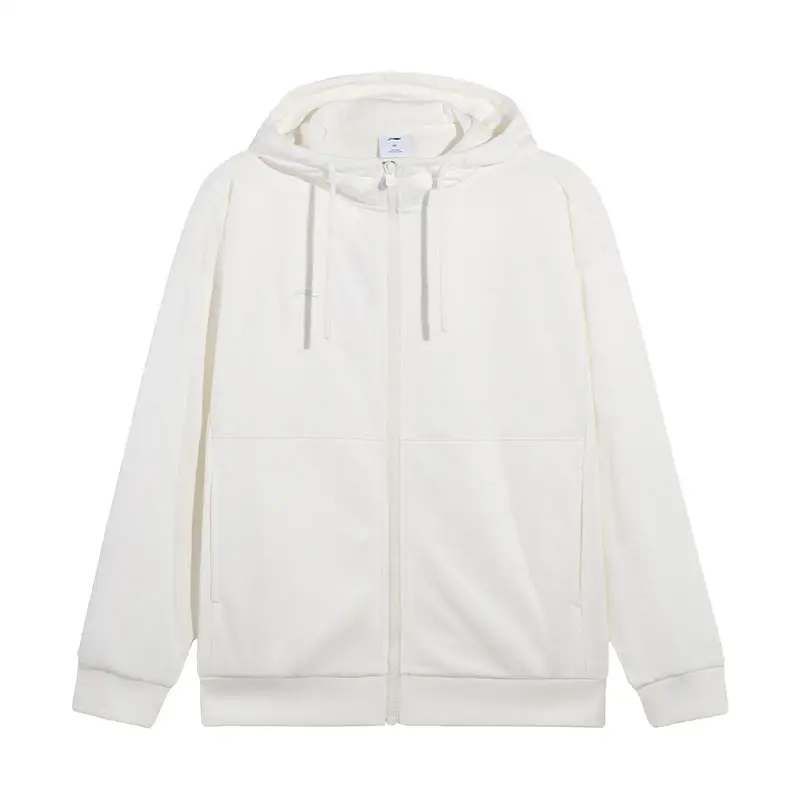 Li Ning Sweatshirts Women's Ivory Crew Neck Moderate