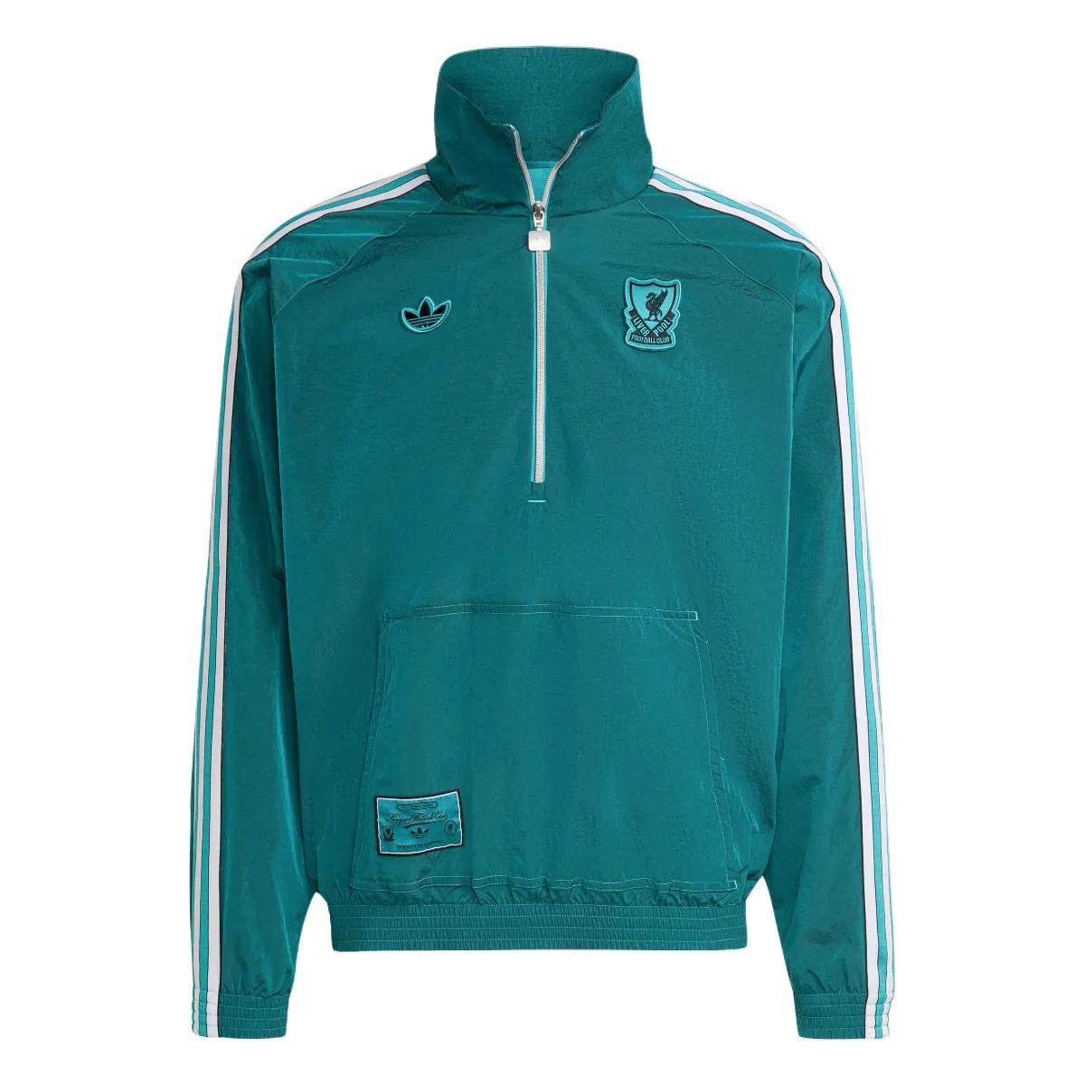 Adidas Free Shipping With AdiClub Liverpool Fc Terrace Icons Half Zip Jacket