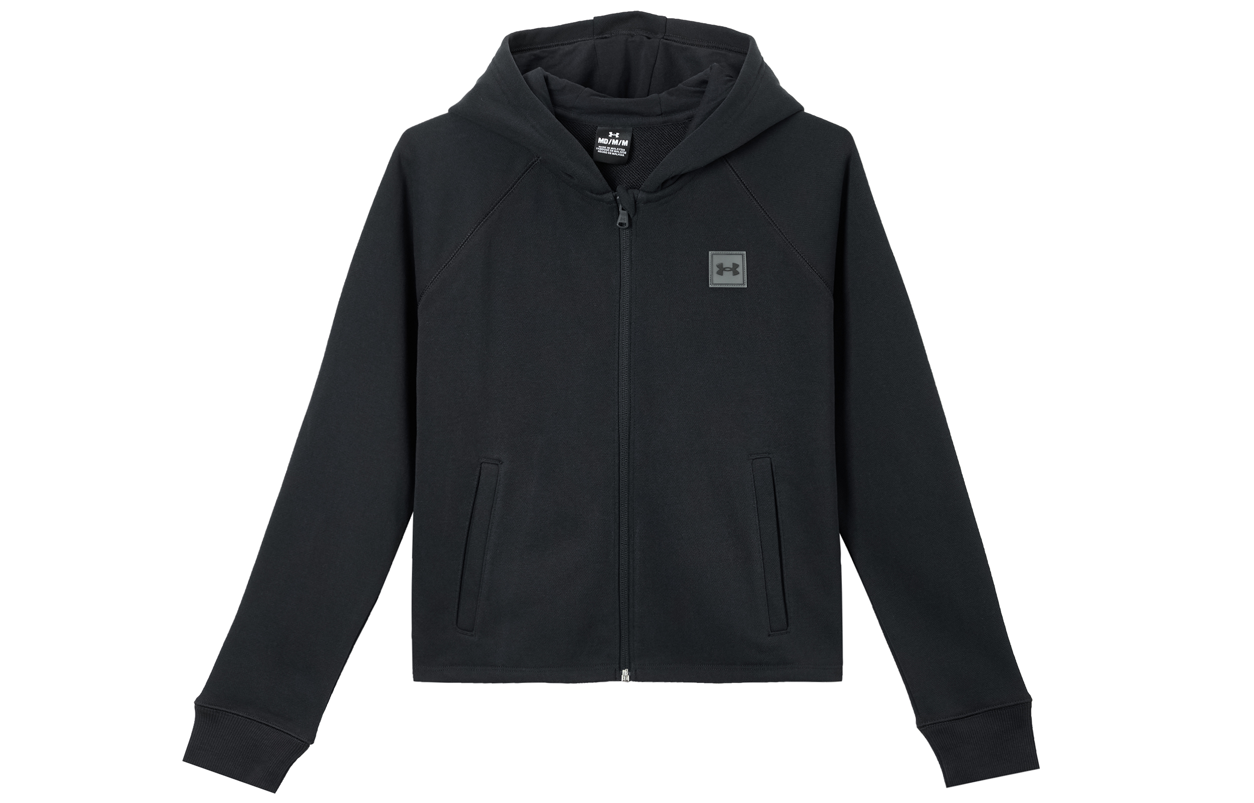 Женская куртка Under Armour с капюшоном (черная)