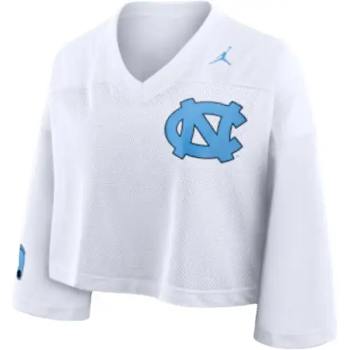 Jordan North Carolina Jersey Women's Jordan Brand Dri-FIT College Cropped Top