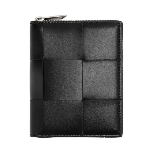 Bottega Veneta Calfskin Wallet Men's Black