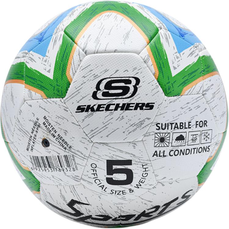 Skechers Size 5 Soccer Ball Pu Machine Stitched Soccer Ball Unisex Green