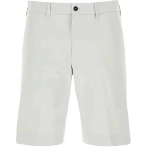 PRADA SS21 Casual Shorts Men's Light Gray