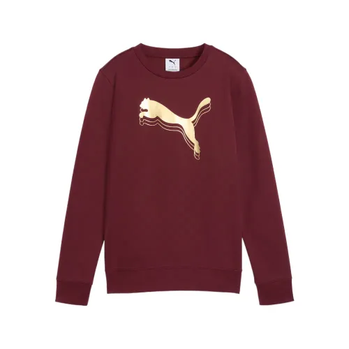 Puma Essentials Metallic Women's Crew Neck Sweatshirt