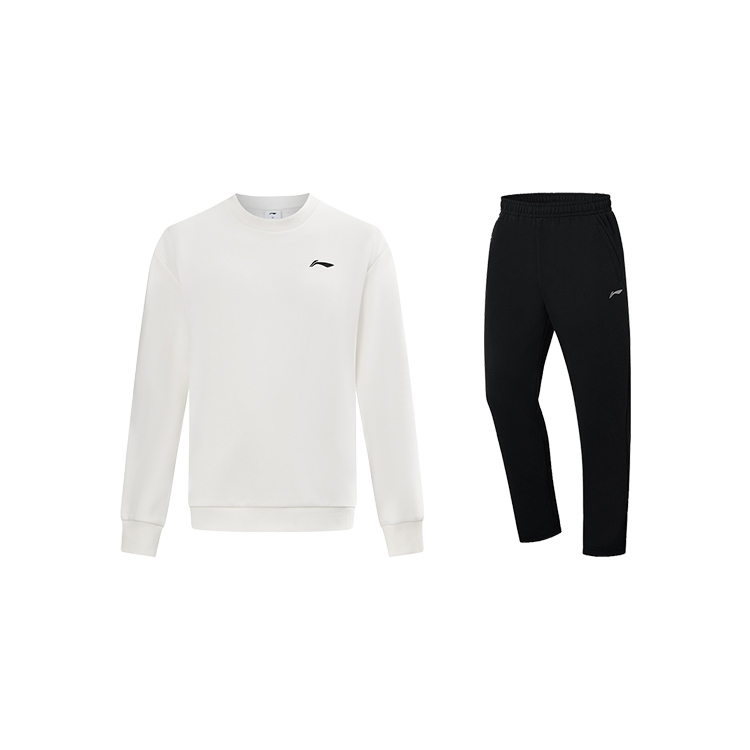 Li Ning Casual Sportswear Unisex White Black