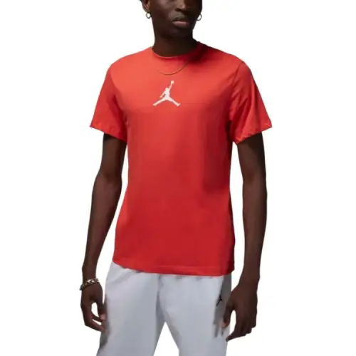 Jordan Jumpman T Shirt Men's Sand Dune Red