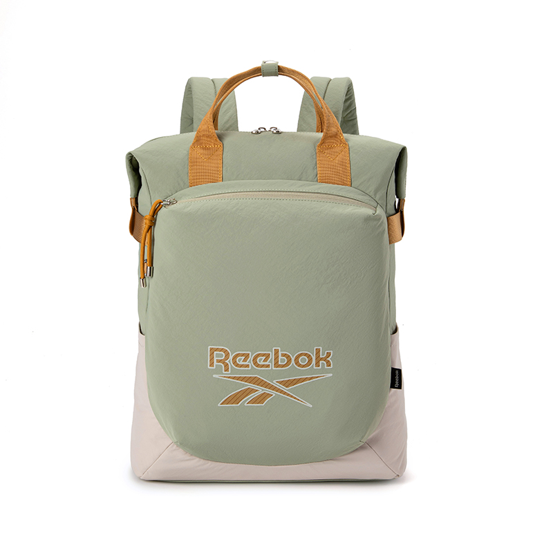 Рюкзак Reebok из текстиля (зеленый)