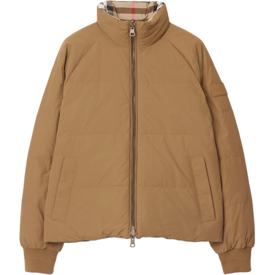 Женский пуховик Burberry (черный)