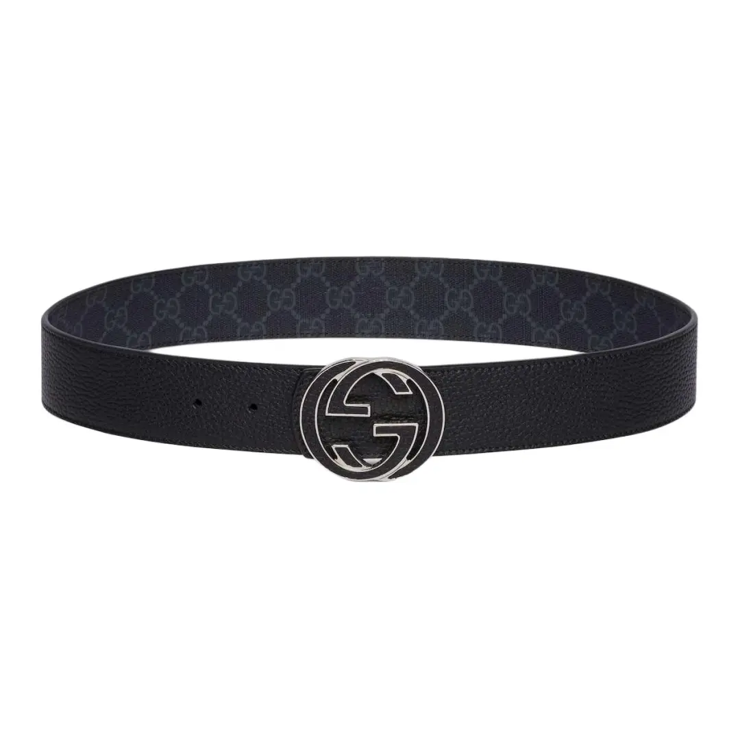 Gucci Reversible belt with Interlocking G buckle
