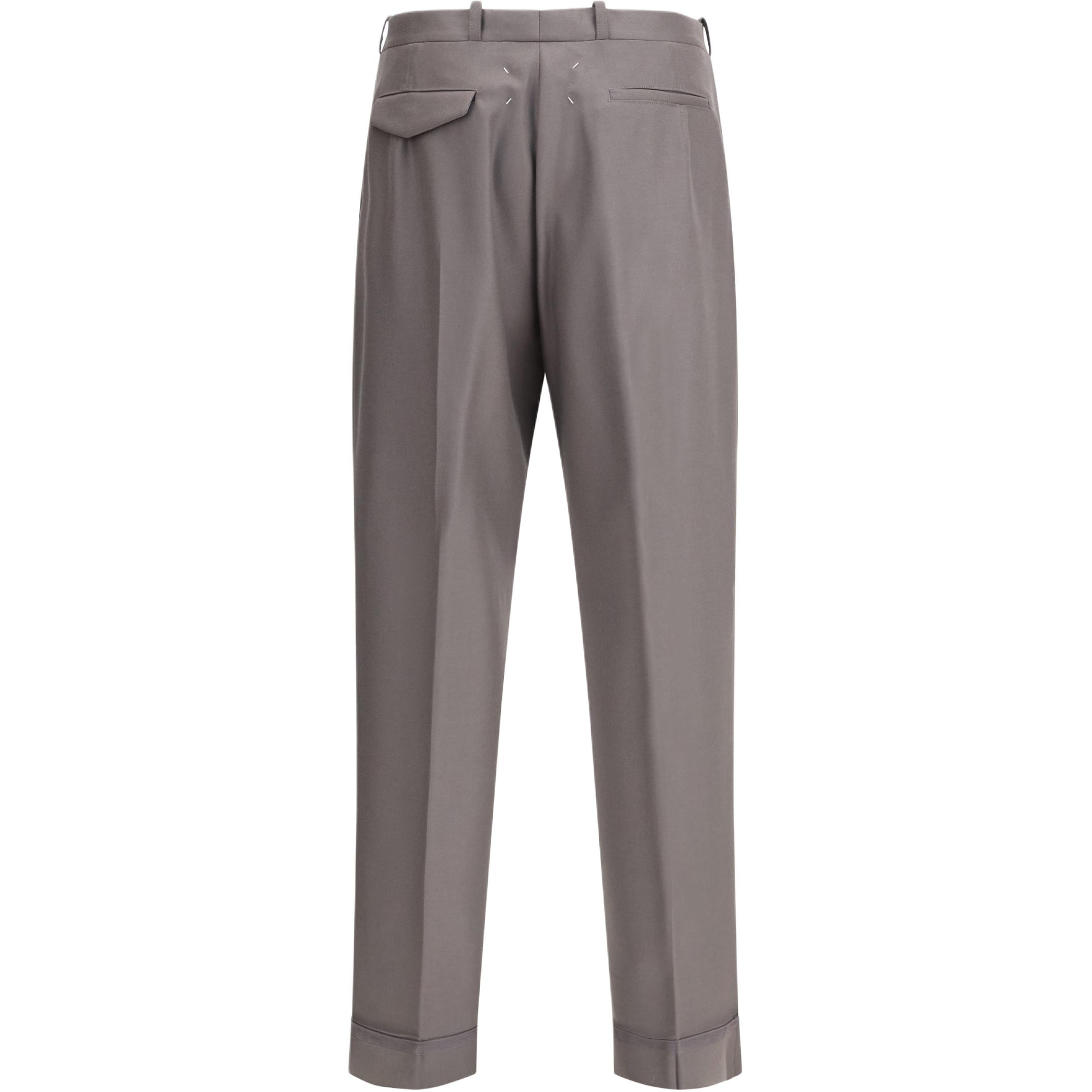 Мужские штаны Maison Margiela S50KA0687M35504810 (черные) — фото 2