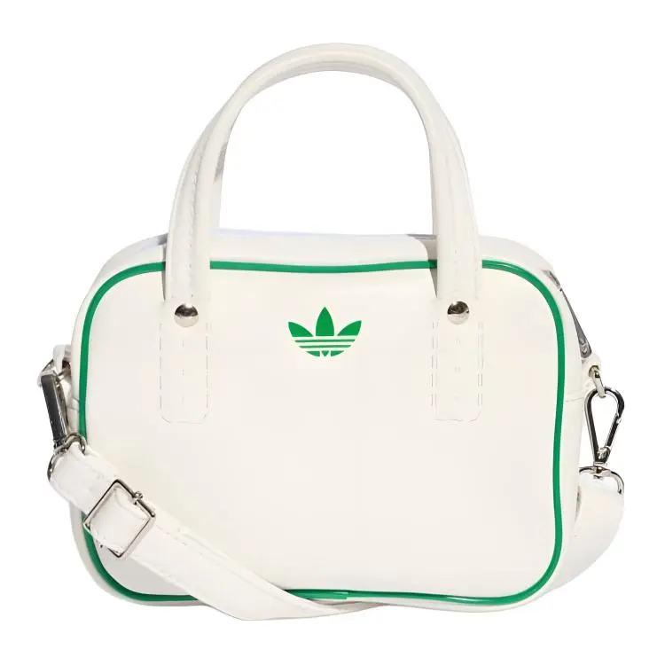 Adidas Originals ADICOLOR Polyurethane One Shoulder Handbag Mini Unisex White