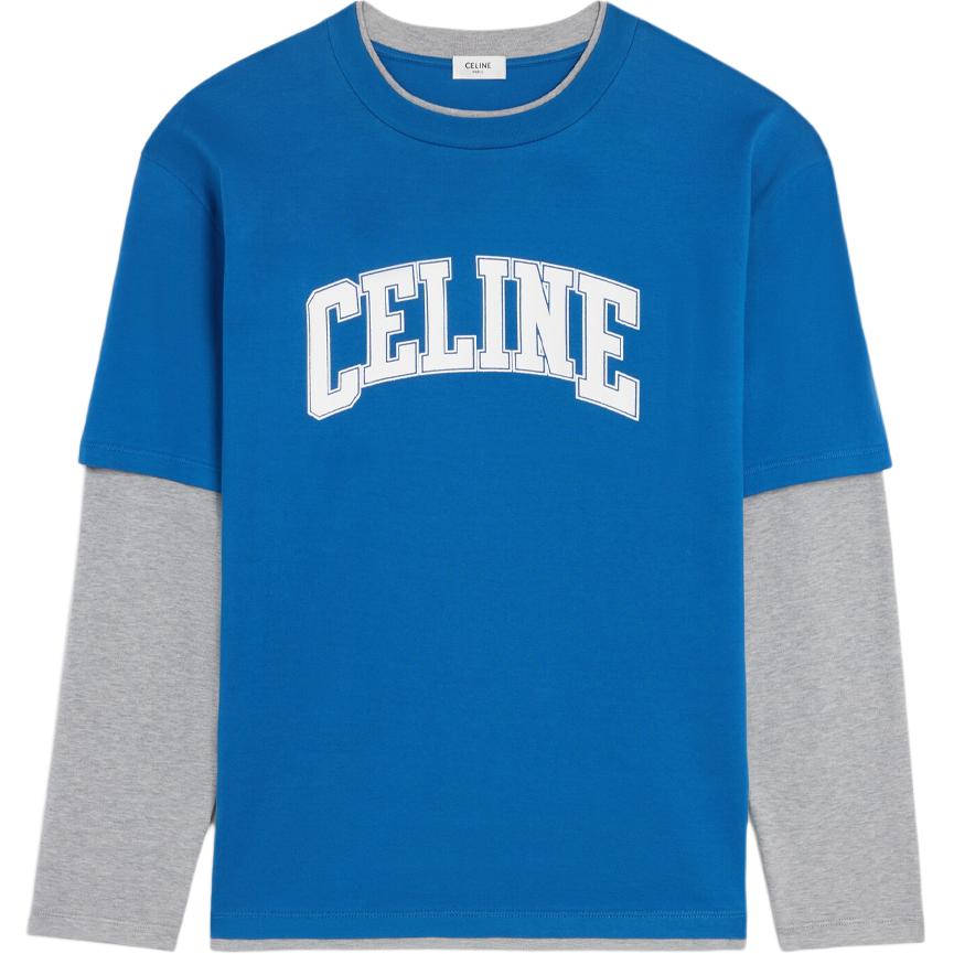 Мужская футболка CELINE CELINE FW25 T (серая)