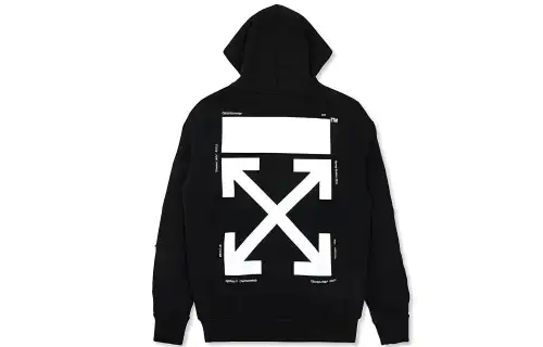 OFF WHITE Sweatshirt Regular Fit Men's Black