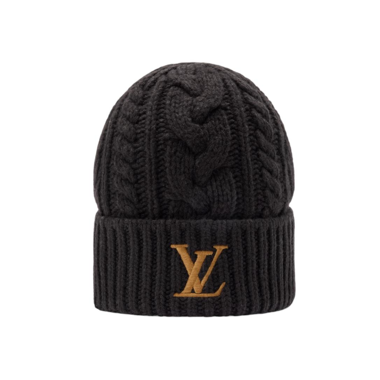 Мужская шапка Louis Vuitton (коричневая)