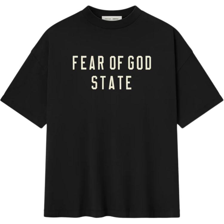 Футболка Fear of God Essentials 90's Tee (бежевая)
