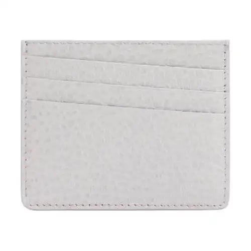 Maison Margiela Calfskin Card Holder Men's Pink