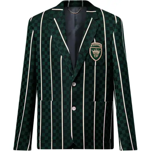 Louis Vuitton Graphic Tailored Single-Breasted City Jacket