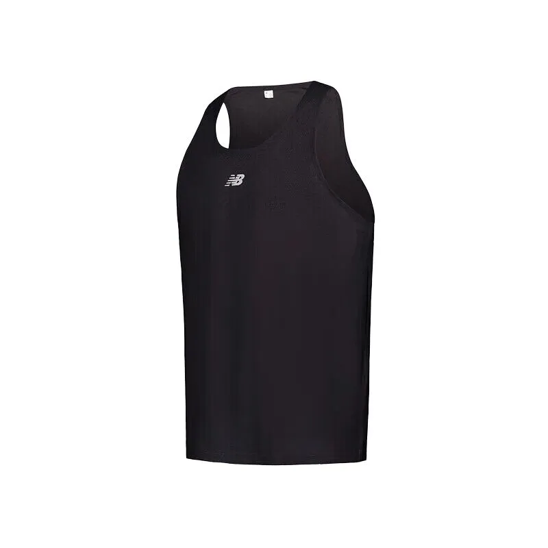 New Balance ACCELERATE SINGLET Running Tank Top Men's Black