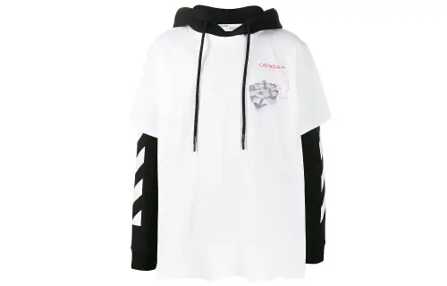 OFF WHITE SS20 Sweatshirt Loose Fit Men's White