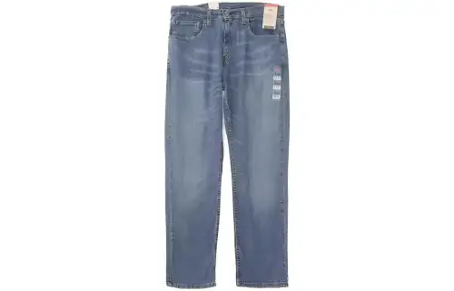 Levis Jeans Men's Dark Blue Moderate Straight Fit Pants