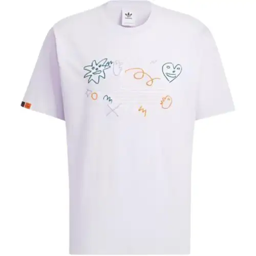 Adidas Originals T Shirt Men's Light Purple