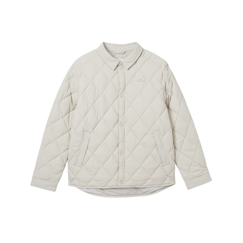 Мужской пуховик LACOSTE Гусиный пух (черный)