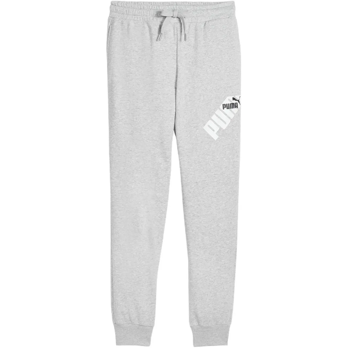 PUMA Knitted Sweatpants Men's Gray