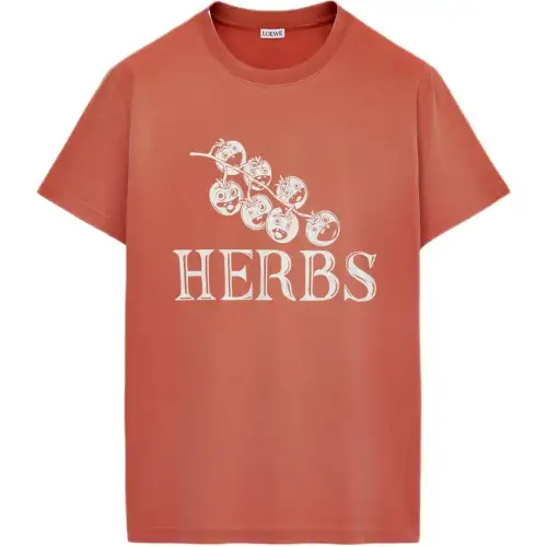 Loewe Herbs Printed Crewneck T-Shirt