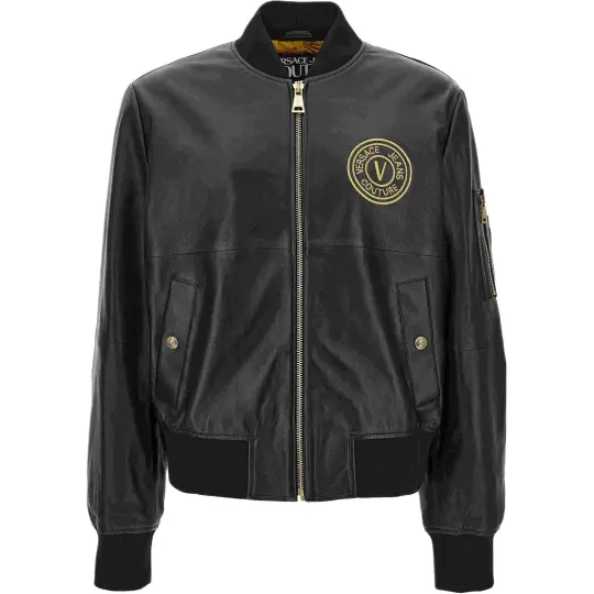 Versace Jeans Couture leather jacket