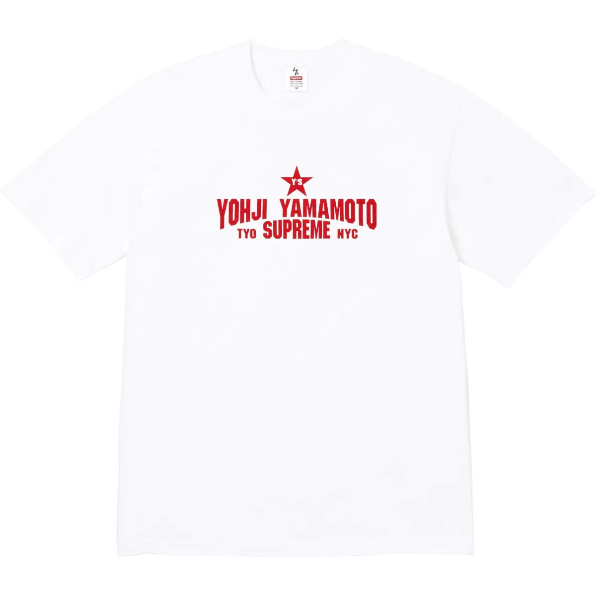 Supreme x Yohji Yamamoto short-sleeve T-shirt