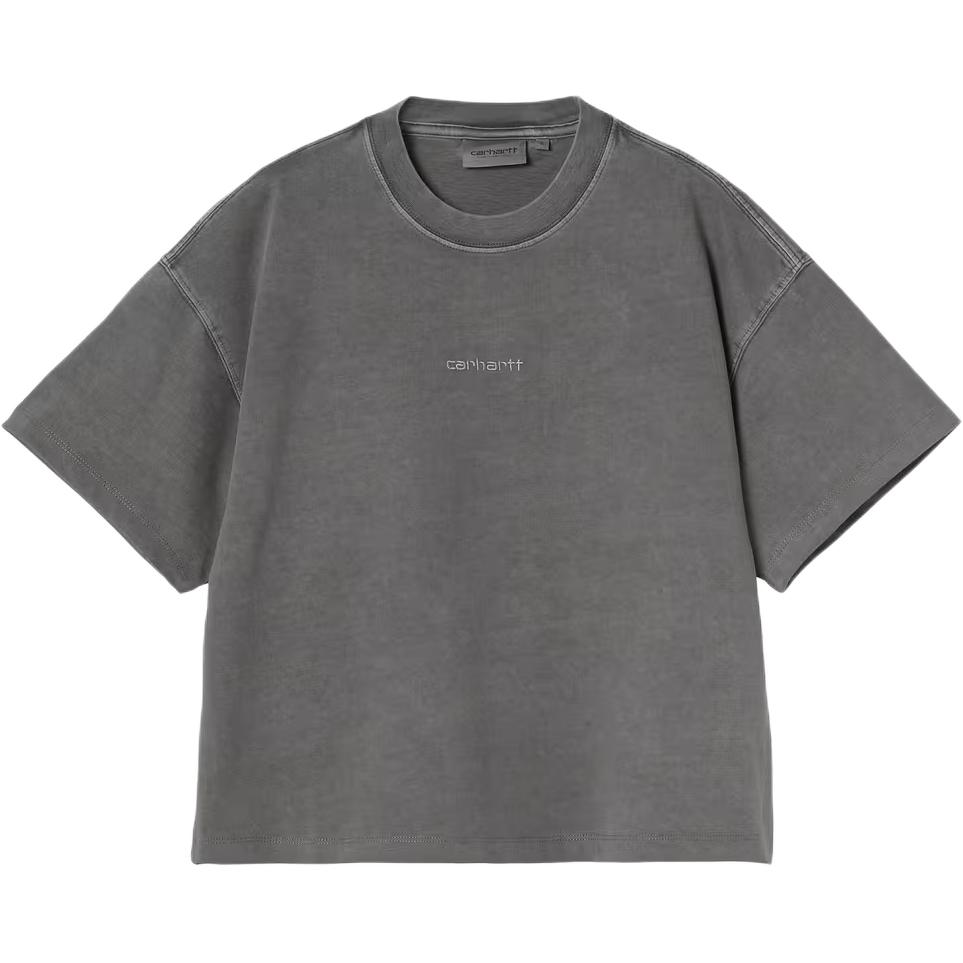 Женская футболка Carhartt W' S/S Benton T-Shirt (белая)