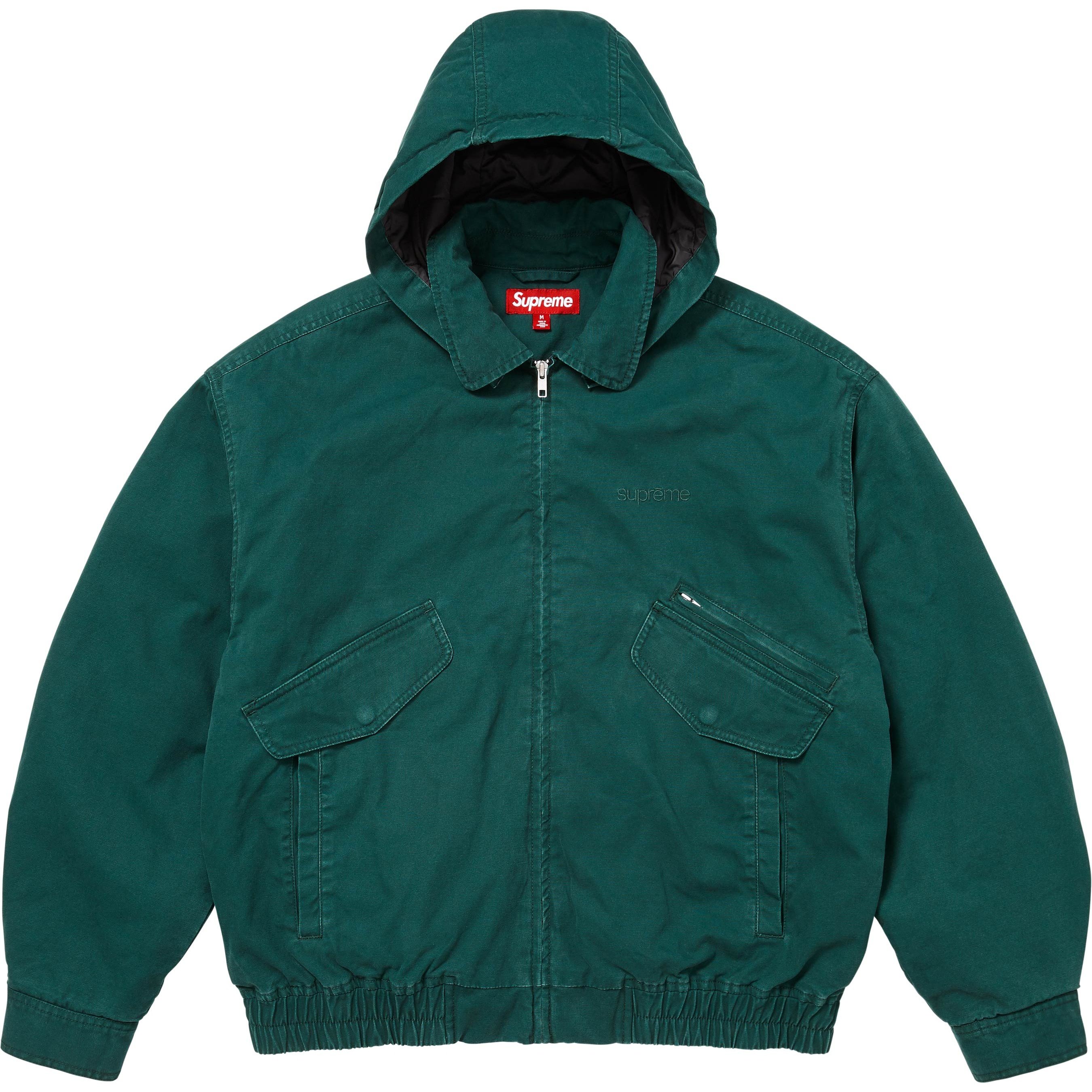 Куртка Supreme FW25 WEEK3 Hooded Utility Jacket (синяя)