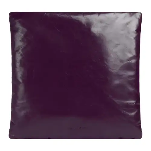 Bottega Veneta PILLOW Lambskin Clutch Women's Purple
