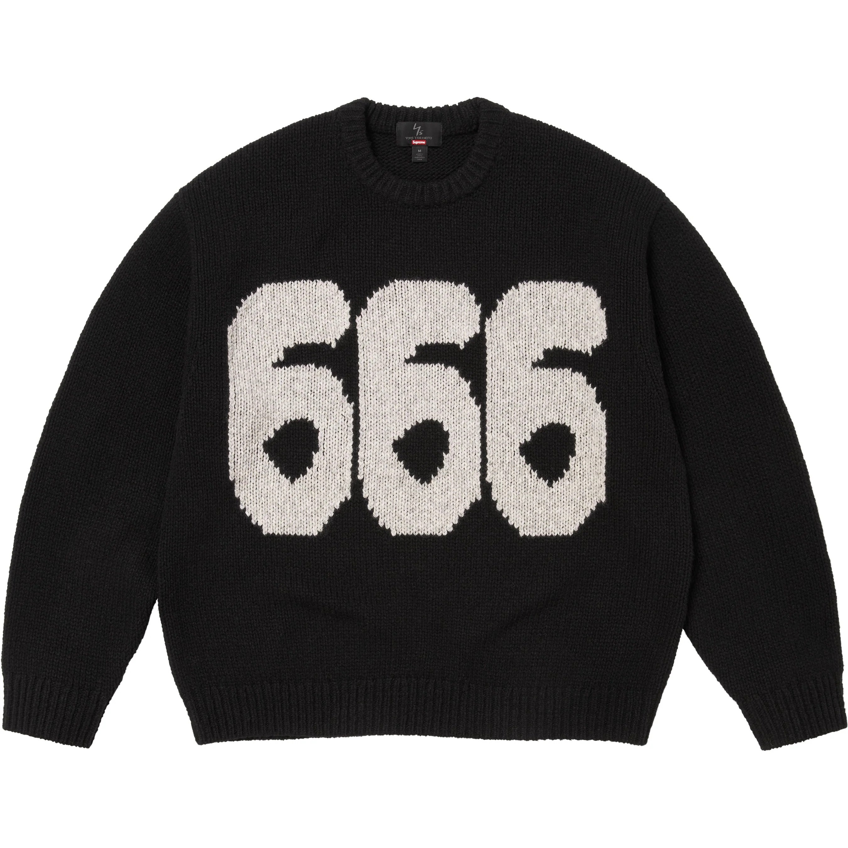 黄*ト様 supreme regular Supreme x Y's By Yohji Yamamoto/, FW25 WEEK3 Sweater Unisex