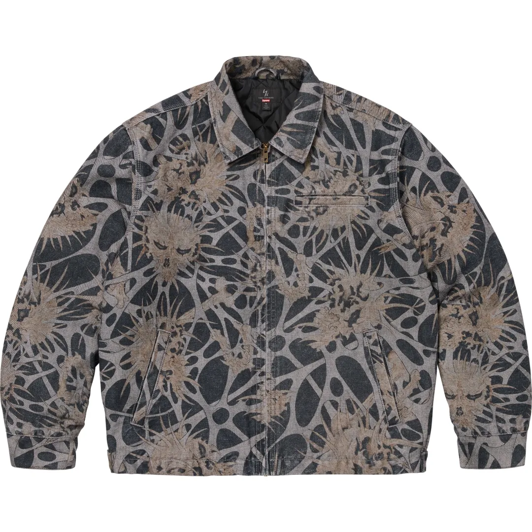 Supreme x Y's By Yohji Yamamoto/, FW25 WEEK3 Denim Work Jacket Denim Jacket Unisex