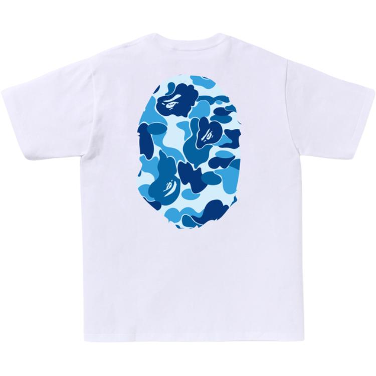 Мужская футболка A BATHING APE 0ZXTEMX00610P (белая) — фото 10