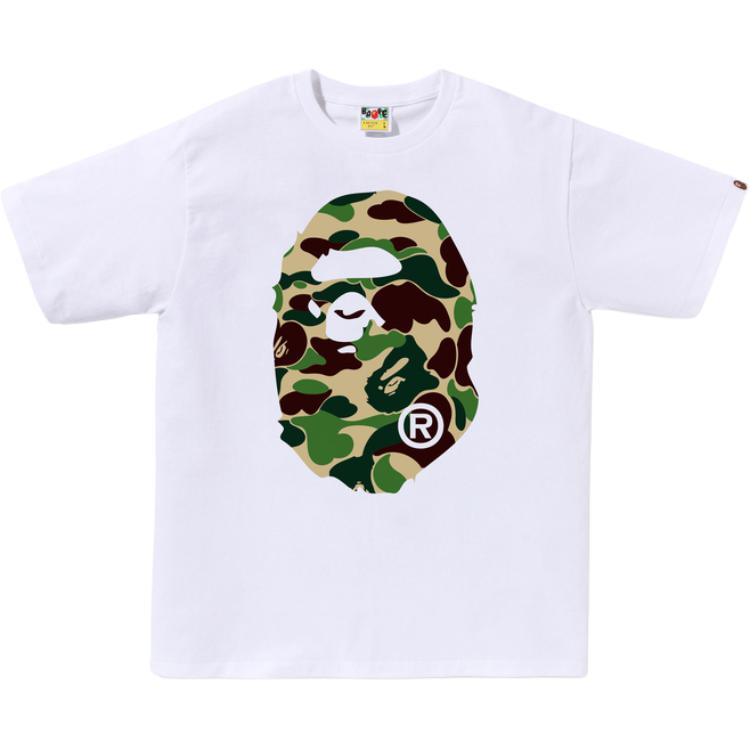 Мужская футболка A BATHING APE 0ZXTEMX00610P (белая) — фото 7
