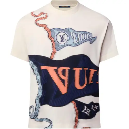 LOUIS VUITTON Intarsia Graphic T Shirt