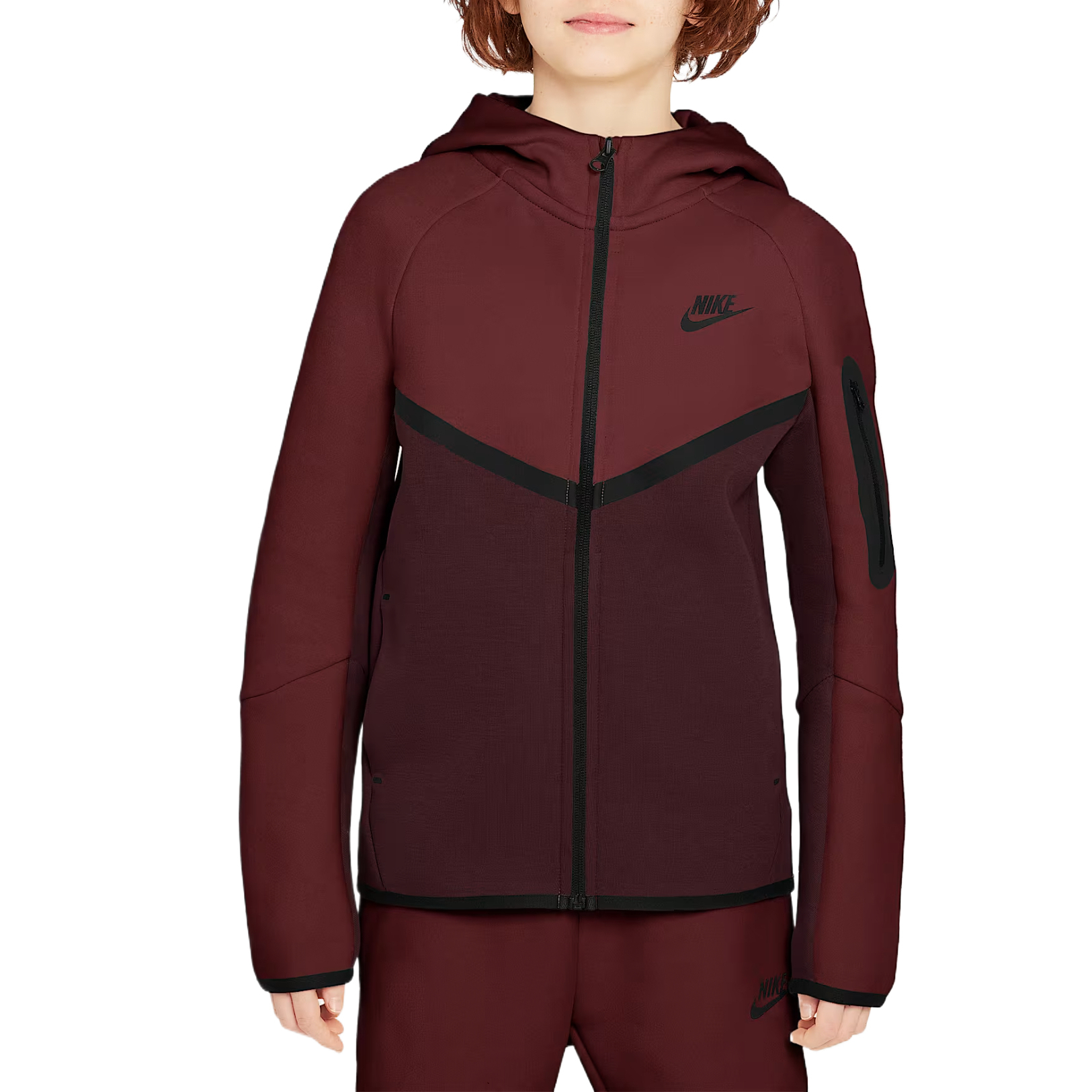 Мужская куртка Nike Sportswear Tech Fleece (черная)
