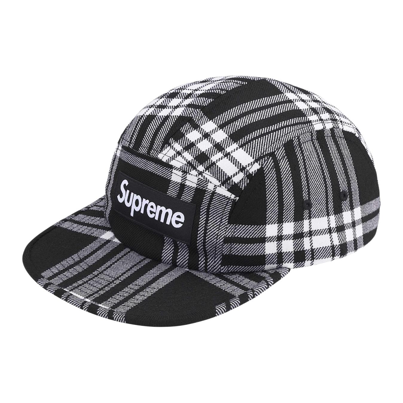 Кепка Supreme FW25 Week 3 Lochcarron Camp Cap (синяя)