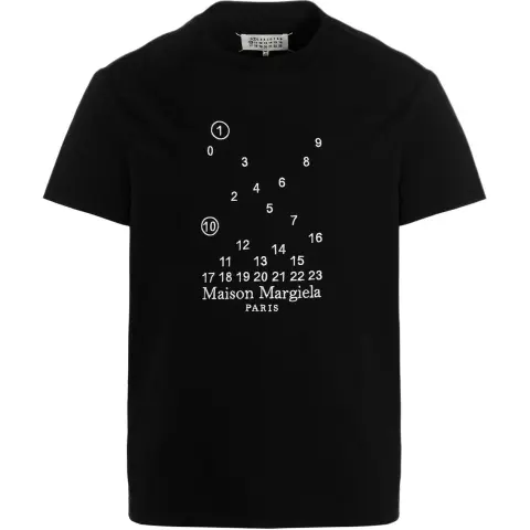 Maison Margiela Graphic Printed Crewneck T Shirt