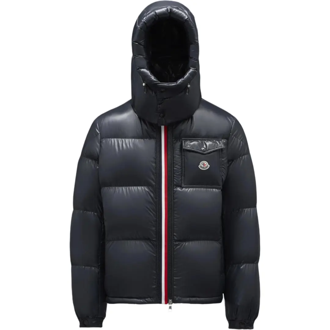 Moncler Down Jacket Unisex Dark Blue