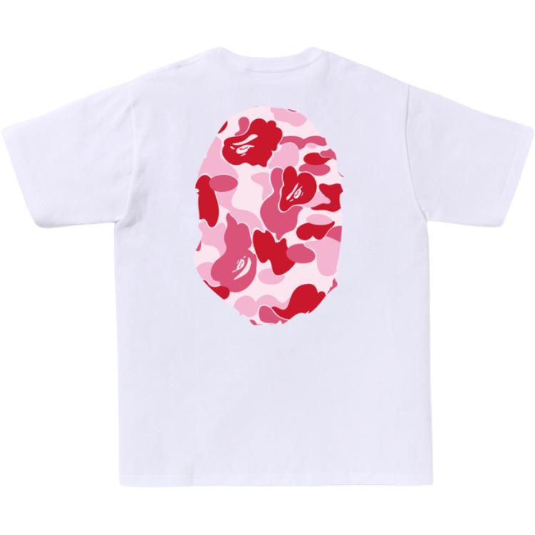 Мужская футболка A BATHING APE 0ZXTEMX00610P (белая) — фото 12