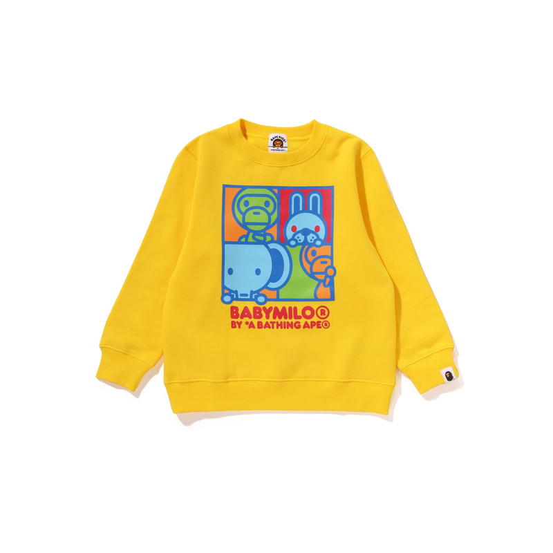 Детское худи A BATHING APE Baby Milo (мультиколор)