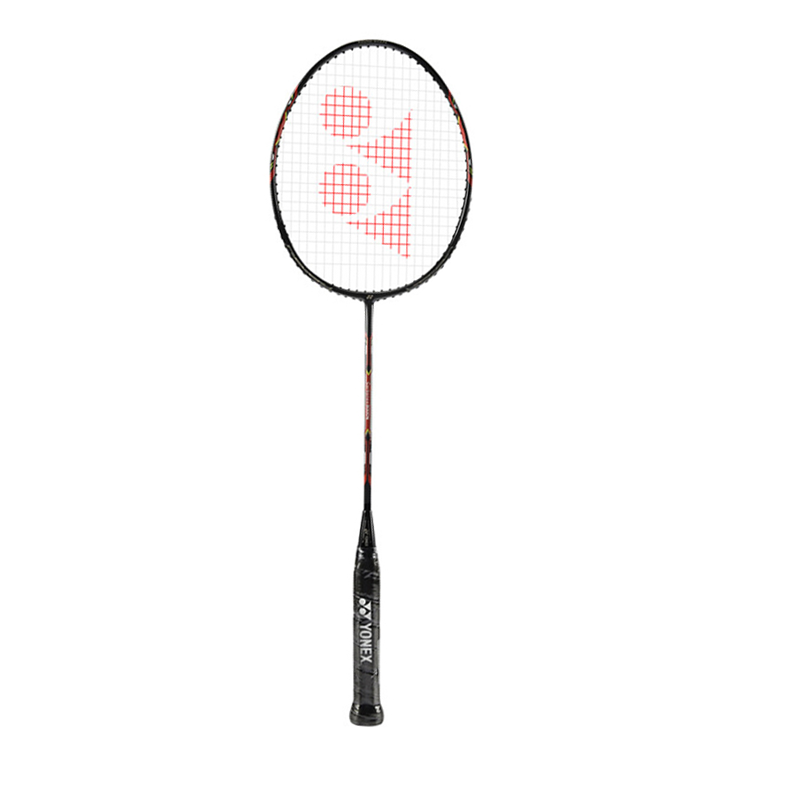 YONEX Legend CAB 8000N Full Carbon Badminton Rackets Strung Entry level Single Racket Black Red