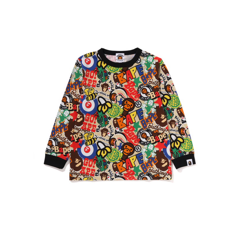 Футболка A BATHING APE FW25 (разноцветная)